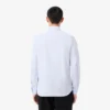 Camisa de algodão de corte justo para homem