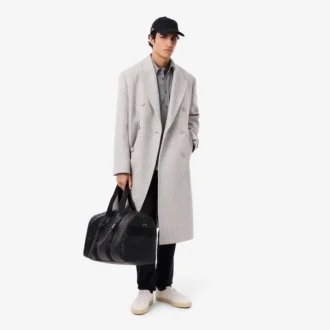 Camisa de algodão de corte regular para homem