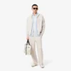 Camisa de algodão de corte regular para homem