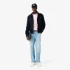 Camisa de algodão de corte regular para homem