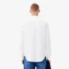 Camisa de algodão de corte regular para homem