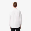 Camisa de algodão de corte regular para homem
