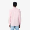 Camisa de algodão de corte regular para homem