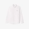 Camisa de algodão de corte regular para homem