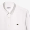Camisa de algodão de corte regular para homem