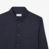Camisa de algodão de corte regular para homem
