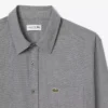 Camisa de algodão de corte regular para homem
