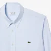 Camisa de algodão de corte regular para homem