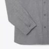 Camisa de algodão de corte regular para homem