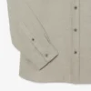 Camisa de algodão de corte regular para homem