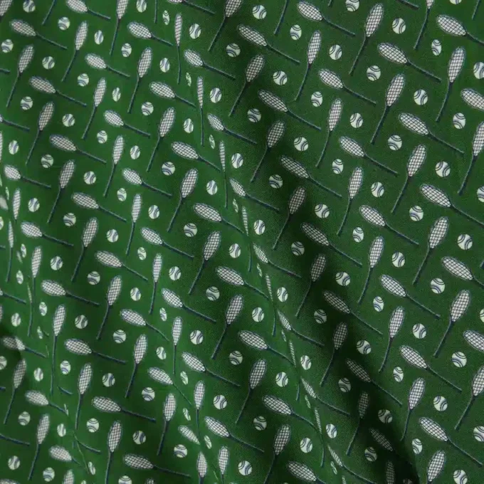 Camisa de cetim estampada com corte regular Runway