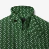 Camisa de cetim estampada com corte regular Runway