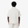 Camisa de corte descontraído com textura waffle para homem