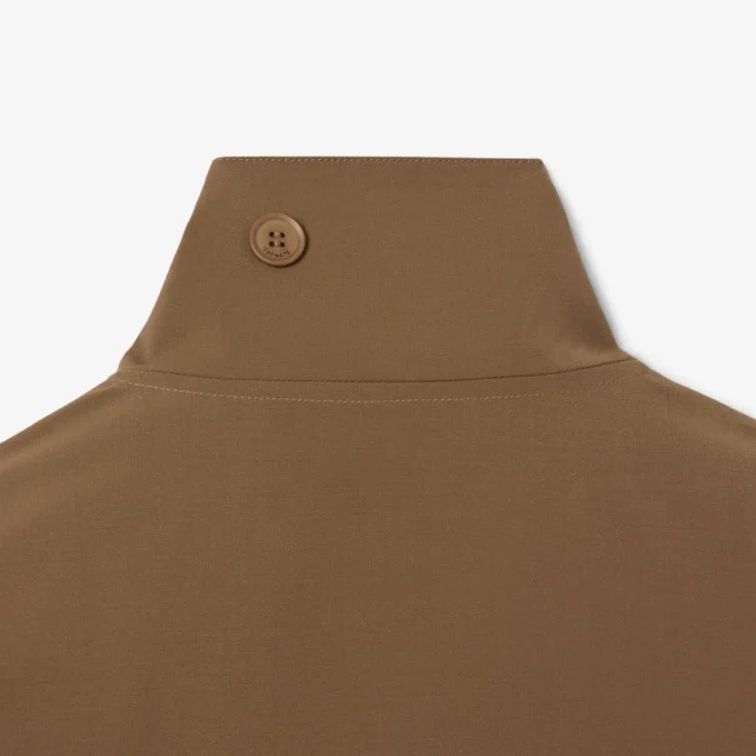 Camisa de corte regular em mistura de lã Runway The Blend