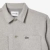 Camisa de flanela oversized para homem