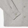Camisa de flanela oversized para homem