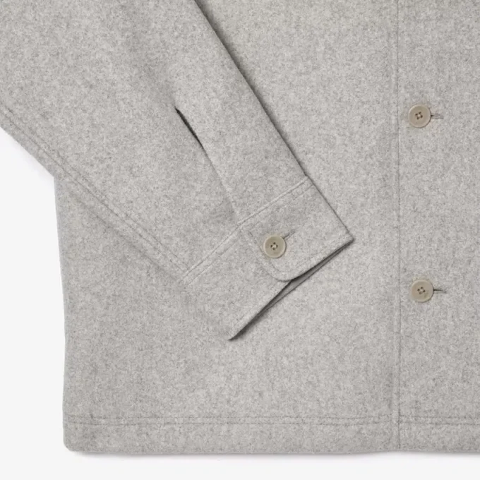 Camisa de flanela oversized para homem