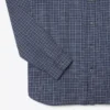 Camisa de flanela xadrez de corte regular para homem