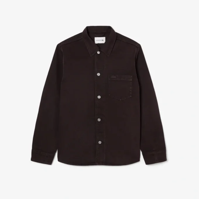 Camisa de ganga oversized