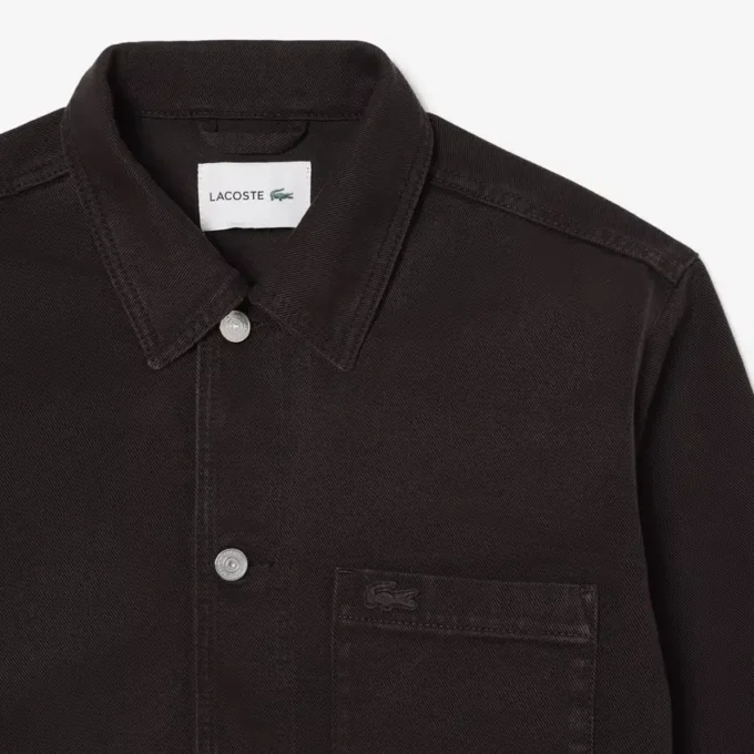 Camisa de ganga oversized