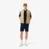 Camisa de golfe elástica estampada Ultra Dry para homem