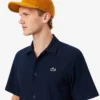 Camisa de golfe elástica estampada Ultra Dry para homem