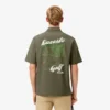 Camisa de golfe elástica estampada Ultra Dry para homem