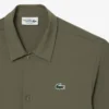 Camisa de golfe elástica estampada Ultra Dry para homem