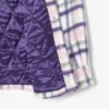 Camisa de lã acolchoada oversized para mulher