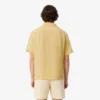 Camisa de linho de corte descontraído