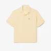 Camisa de linho de corte descontraído