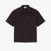 Camisa de linho de corte descontraído