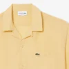 Camisa de linho de corte descontraído