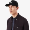 Camisa de linho de corte regular para homem