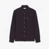 Camisa de linho de corte regular para homem