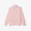 Camisa de linho de corte regular para homem