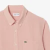 Camisa de linho de corte regular para homem