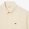 Camisa de linho de corte regular para homem