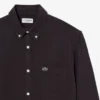 Camisa de linho de corte regular para homem