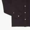 Camisa de linho de corte regular para homem