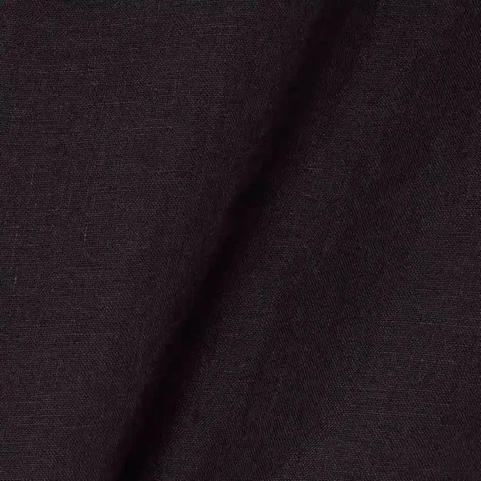 Camisa de linho de corte regular para homem