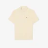 Camisa de linho de manga curta com corte regular para homem