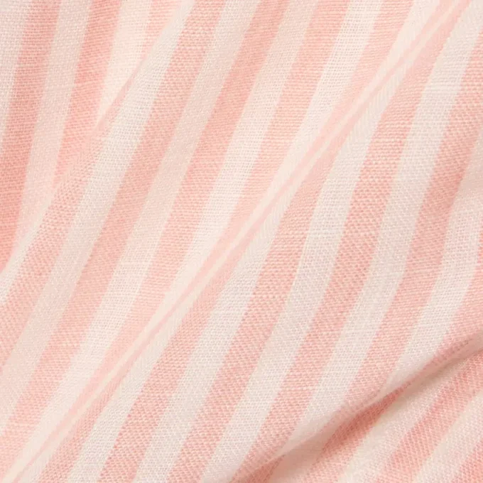 Camisa de linho de manga curta com corte regular para homem