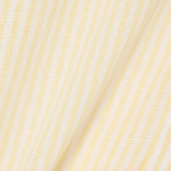 Camisa de linho de manga curta com corte regular para homem