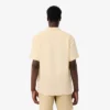 Camisa de linho de manga curta para homem