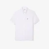 Camisa de linho de manga curta para homem