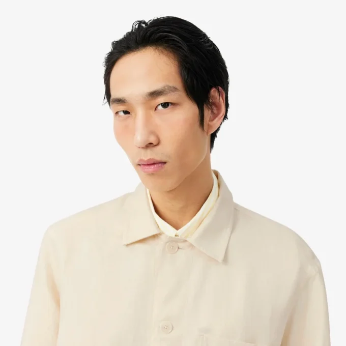 Camisa de linho misto