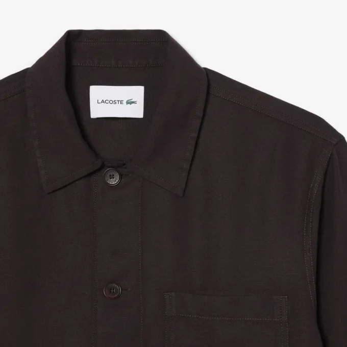 Camisa de linho misto