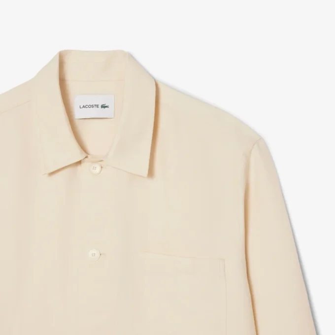 Camisa de linho misto