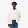Camisa de linho às riscas de corte regular para homem